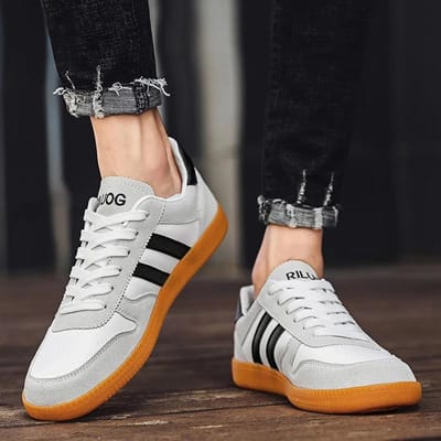 Nieuwe Trendy Schoenen voor Casual Herenschoenen Live Uitzending Witte Schoenen voor Heren Modieus Forrest Gump Sport Hardloopschoenen 44