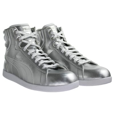 PUMA First Round Zilver Damestrainers