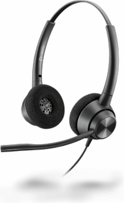 Headphones with Microphone Poly 214573-01 Black