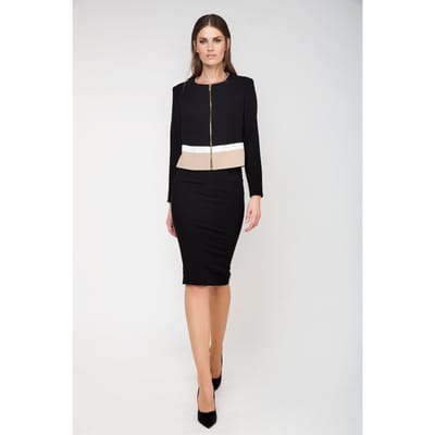 Rok met hoge taille