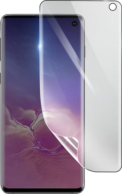 3mk, Geschikt voor Samsung Galaxy S10, Schokbestendige Hydrogel Screenprotector, Transparant