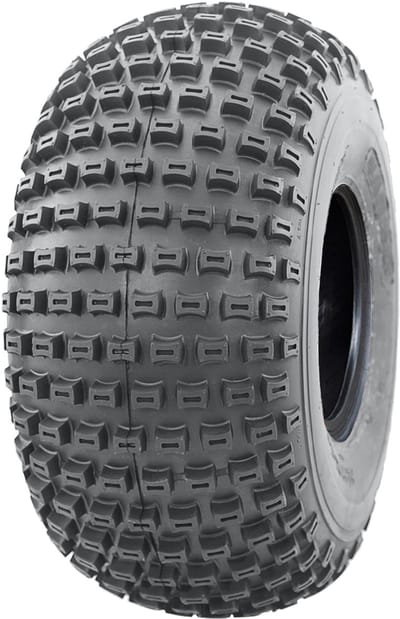 22x11.00-8 ATV-band met noppen, voor quads en aanhangwagens, E-keur, goedgekeurd voor de openbare weg, 4-laags, P322, voor zwaar gebruik