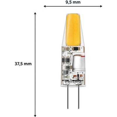 Energiezuinige Philips LED Capsule Transparant - 20 W - G4 - warmwit licht - Bespaar op energiekosten