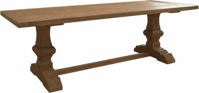 Tower Living Eettafel Le Mans - Rechthoek Bruin Hout - 200x100x78cm