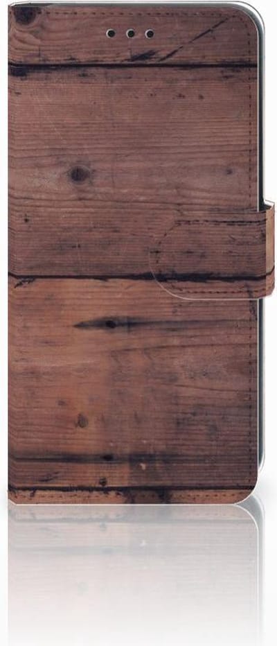 Xiaomi Mi A2 Lite Book Style Case Old Wood