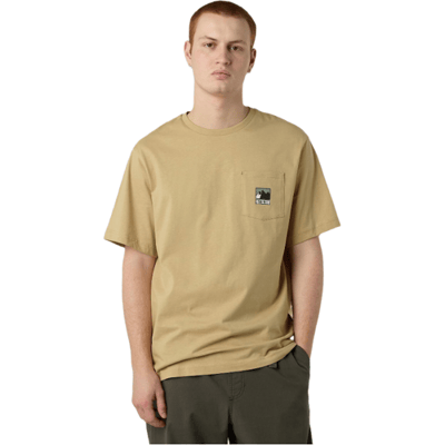 The North Face heren T-shirts NF0A8E3M steenkhaki maat L