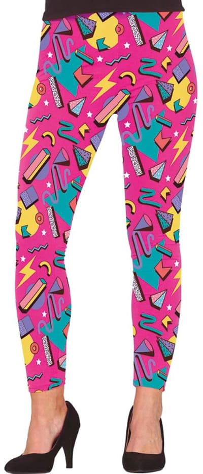 Fiestas Guirca - Roze legging dames 80's M
