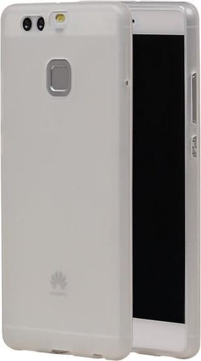 Huawei P9 / Eva-L09 TPU Achterkant Hoesje Transparant Wit