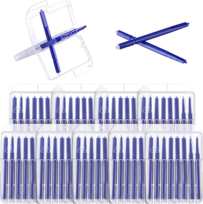 Cerumenfilter voor Gehoorapparaat - 1.5mm Wax Guard Filters geschikt voor Audien Hearing - Hoortoestel Filters tegen Oorsmeer en Stof - Voordeelverpakking van 10Pakken - 80 Stuks - Blauw
