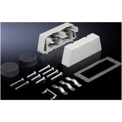 Rittal SZ 2400.000 Kabeldoorvoeringsplaat Klem-Ø (max.) 36 mm Kunststof Grijs 1 stuk(s)