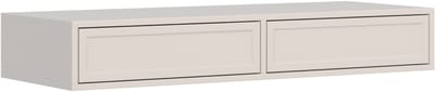 Selsey VELVETO – Kaptafel met lades, kasjmierbeige, 110 cm