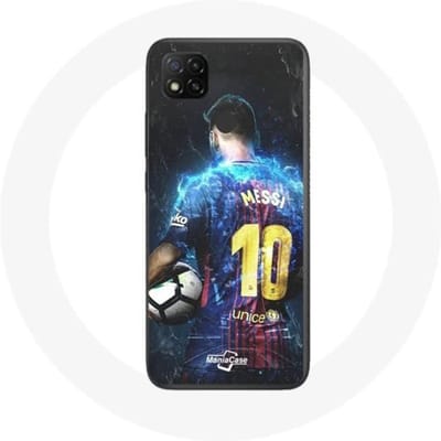 Hoesje Xiaomi Redmi 9C Lionel Messi Voetbalclub van Barcelona FCB