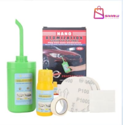 Koplamp Restauratie Kit – Nano Atomisatie voor Auto’s – Volledig Herstelpakket – schuurpapier –polijstmachine – polijstset – 73873