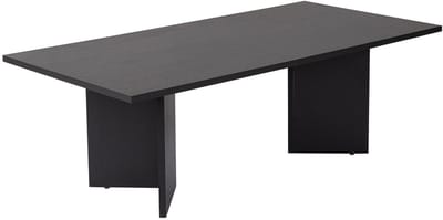 Houten salontafel "Sabin" - 60 x 119 x 40 cm - Zwart hout