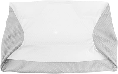 Koel Kussenhoezen, Wasbare Vervangende Kussenhoezen, Geheugenschuim Kussenhoezen, Grijs, Comfort en Ventilatie