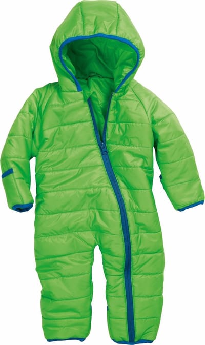 Playshoes Gewatteerde Onesie Baby - Groen/Blauw - Maat 62