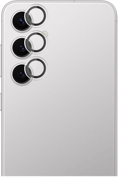 Rosso Camera Frame Protector Geschikt voor Samsung Galaxy S24 Plus - Case Friendly - 9H Tempered Glass voor Cameralens - Gemakkelijke Installatie met Tray - Transparant