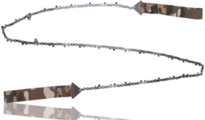 Dailygoody - Zakkettingzaag - Campingzaag - Opvouwbare handzaag - 122 cm lang - Hout snijden - Handig voor backpacken en wandelen