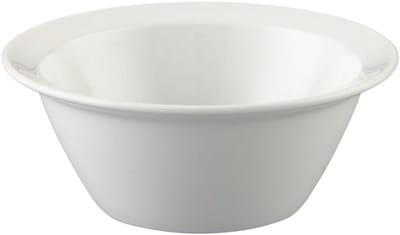 Diepe Dessertkom 14 cm Wit - Stijlvol en Functioneel Porselein