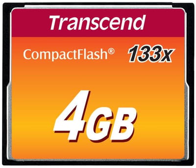 Transcend TS4GCF133 4GB CompactFlash
