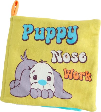 All For Paws Pups - Nose Work Book Toy - Hondenspeelgoed - Geel