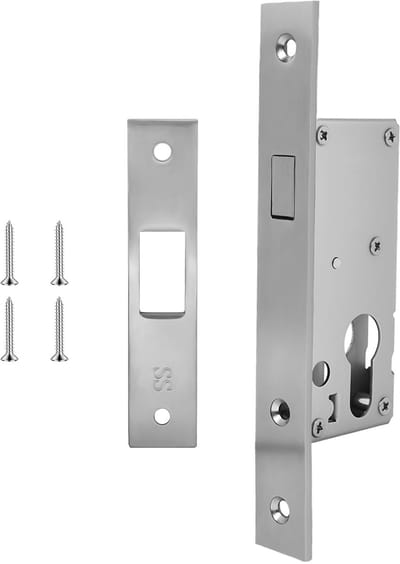 NTH products- Haakslot 30 mm - Schuifdeurslot - Valslot - Toegangspoortslot - Robuust ontwerp - Weerbestendig materiaal