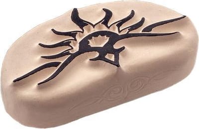 LaDot Tattoo Stempel Steen - XL1 - Extra Large - Tribal - Nep Tattoo - Black Tattoo - Kinderen en Volwassenen