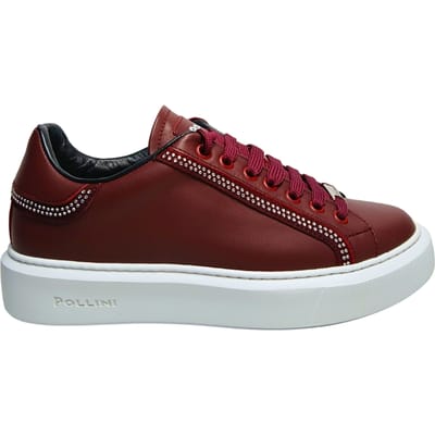 sa15033G9fnap55A Pollini Vrouw Nappa Bordeaux