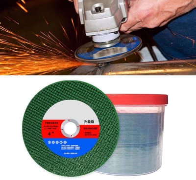 Allecto - Stainless Steel Slijpschijven 25 Pack - Precisie Snijdisk voor Hoekslijpmachines