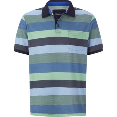 Babista herren Poloshirt - 48/50 - groen - Plus Size