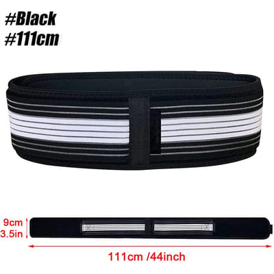 Ceinture pour Articulation Sacro-iliaque Hanche Support lombaire pour Soulagement de la Douleur à la Hanche Ceinture de Soutien Pelvien Sciatique Soulagement de la Douleur lombaire black