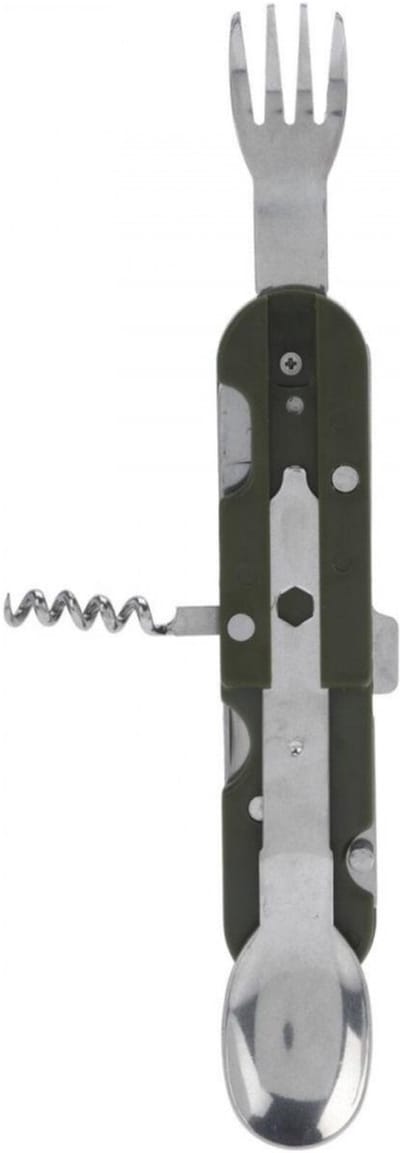 Redcliffs Survival mes - multifunctioneel met bestek - 5 functies - noodpakket - outdoor