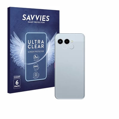 Savvies - Screenprotector voor Telekom T Phone 3 (ALLEEN Camera Lens) - Folie Beschermfolie transparant 6 Stuks