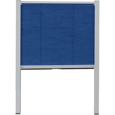LIVARNO home Thermo-plissé vouwgordijn, 97,4 x 75-118 cm (Blauw)