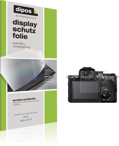 dipos – 4x Matte Beschermfolie geschikt voor Sony Alpha 7R VI | Krasbestendige & antireflecterende Screenprotector Ultra-Thin