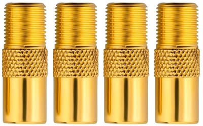 Allecto Antenne Adapter - Coaxiale Aansluiting - 4 Stuks - F-type Adapter - Geschikt voor TV en Ontvanger - Ideaal voor Satellietverbinding