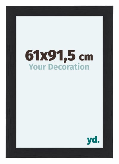 Your Decoration - Fotolijst 61x91,5 cm - MDF - Zwart Houtnerf - Como