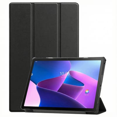 imoshion Tablet Hoes - Geschikt voor Lenovo Tab M10 Plus (3rd gen) - Trifold Bookcase - Zwart