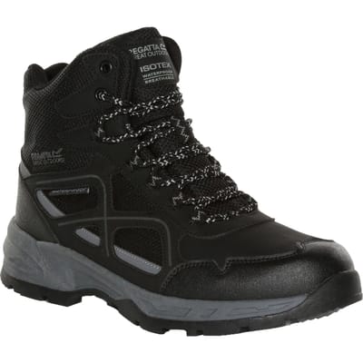 Regatta Heren Vendeavour Wandelschoenen (Zwart/Graniet)