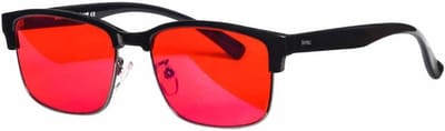 Anti-blauw licht glazen - Blauw blokkerende glazen - Oogvermoeidheid verminderen - Goeie slaap bevorderen - Niet gespecificeerd - Rood