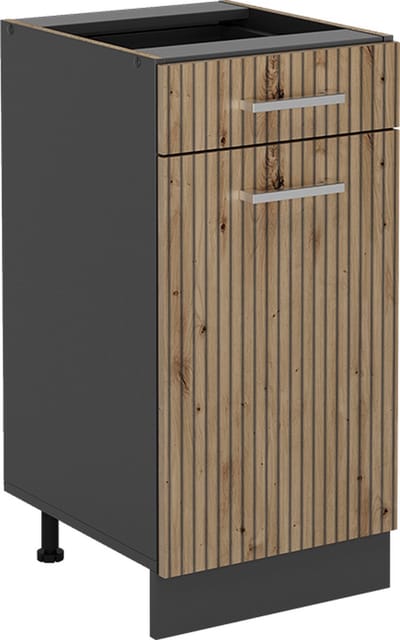 Vicco R-Line Keukenonderkast – 40 cm zonder werkblad Artisanaal eiken