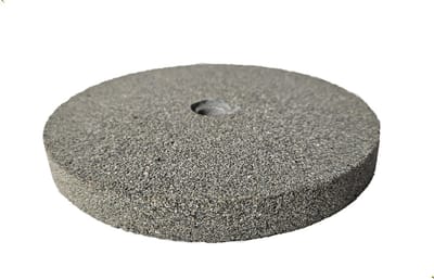 FERM - BGA1053 - Slijpsteen - Diameter: - 150mm - Dikte: - 16mm - Asgat: - 12,7mm - P36 - Grof - Grijs - Universeel - Voor werkbankslijpmachine - Zeer geschikt voor - BGM1019 - Tafelslijpmachine - Werkbankslijpsteen - 150x16x12.7mm - Korrel 36