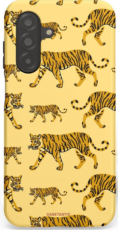 Casetastic Hoesje Geschikt voor Samsung A26 - Stijlvolle Beschermende Duo-layer Case - Streep van de natuur