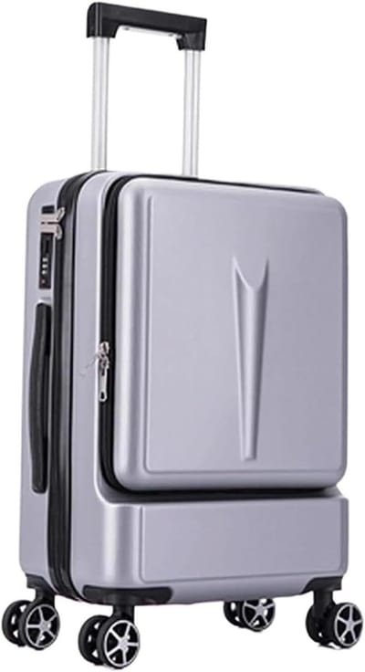 Reiskoffer Trolley - Handbagage Koffer - Stressvrij Reizen - Voorvak Opening - 20 inch - Niet gespecificeerd
