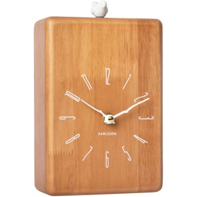 Karlsson - Wall/Table Clock Rama Cuckoo - Bruin - Øcm