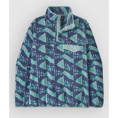 Patagonia LW Synch Snap-T Half-Zip Fleece Trui blauw
