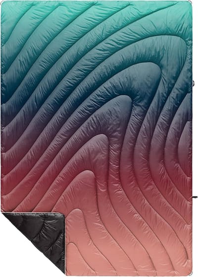 Geïsoleerde Outdoor Deken - Lichtgewicht Puffer - Kamperen en Reizen - Waterbestendig Ontwerp - 132 x 190 cm - Arizona Fade