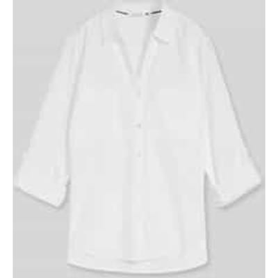Tom Tailor - Blouse met borstzakjes - Maat 36 - White