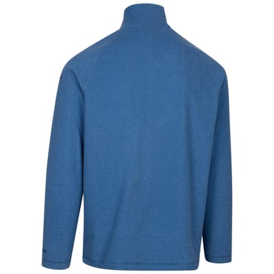 Trespass - Heren Keynote Anti Pluis 1/4 Rits Fleece Vest (Haven Blauw)