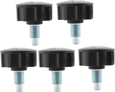 5-delige set fietsknoppen, fitness pop traction pin knoppen M16 voor trainingsmachines en fietsaccessoires